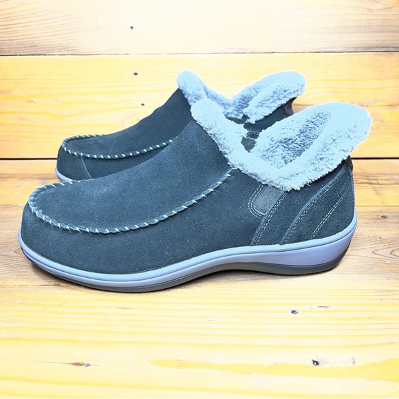 Orthofeet Lorin hands free slip on shoes Women size 8.5 WIDE - Picture 3 of 8